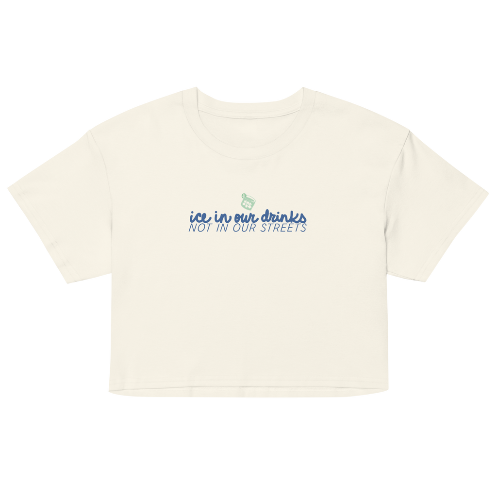 Ice In Our Drinks Crop Top