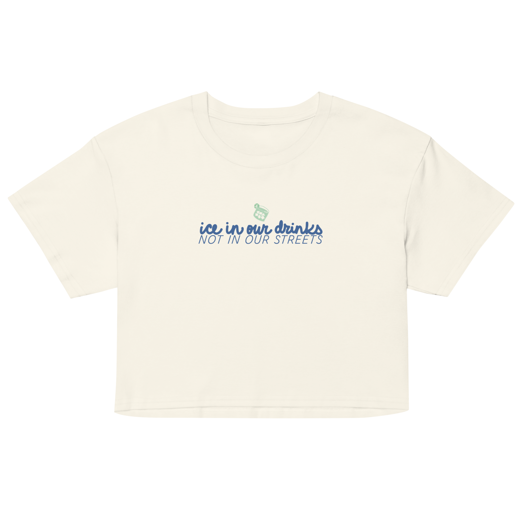 Ice In Our Drinks Crop Top