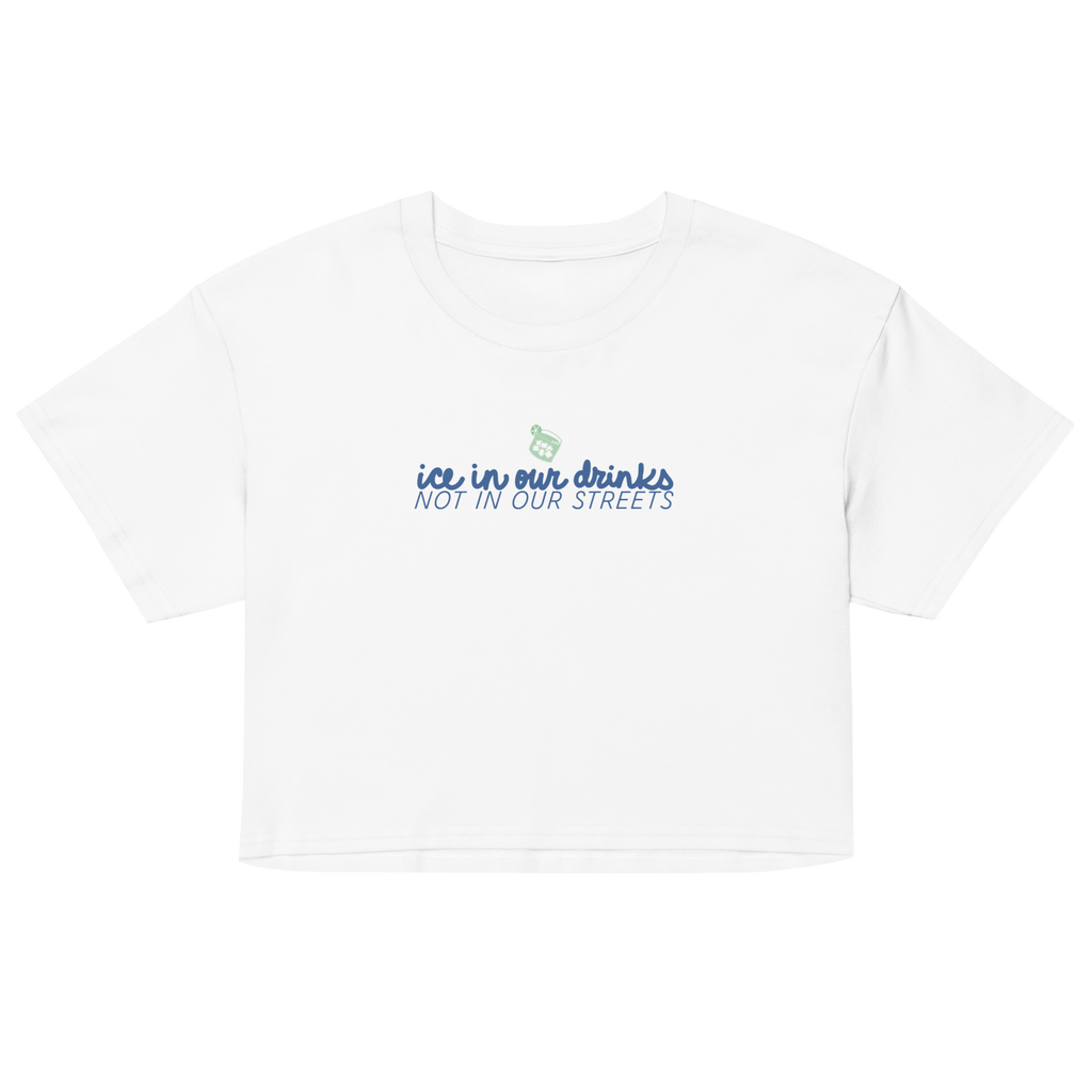 Ice In Our Drinks Crop Top