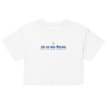 Ice In Our Drinks Crop Top